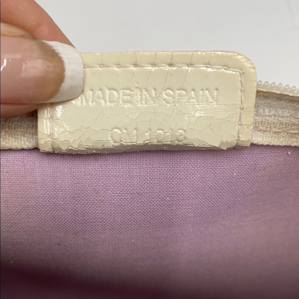 Dior Purple and Cream Cosmetic Case - Picture 11 of 12